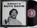 Rare Black Gospel  In Memory of Ruth Davis / Davis Sisters Savoy MG-14250