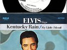 Elvis, 47-9791 kentucky Rain Musterplatte Sehr selten Germany