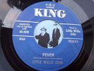 7’’ Little Willie John Fever On King 45-5591 In Ex- to Ex (Popcorn Killer)