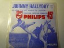 JOHNNY HALLYDAY TRES RARE SP JUKE-BOX AVEC ENCART ORIGINAL