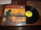 JOHNNY CASH ORIG 1960 SUN LP-JOHNNY CASH SINGS HANK WILLIAMS-STER #SLP 1245-RARE
