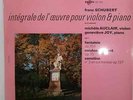 MICHELE AUCLAIR SCHUBERT COMPLETE VIOLIN WORKS FRENCH ORGINAL ERATO LDE 3236