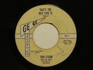 northern soul TOM STORM & THE PEPS That's The Way Love Is GE GE hear soundclip