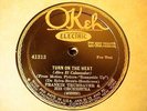 JAZZ FRANK TRUMBAUER Turn On The Heat/Sunnyside Up OKEH 41313