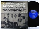 ELLA JENKINS American Negro Folk & Work Song Rhythms LP on Folkways VG++