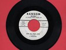 4 Pharaohs Give Me Your Love RANSOM 45 Record Columbus, Ohio Doo Wop VG+ RARE