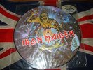 Iron maiden piece of mind 1983 capitol rare limited edition picture disc