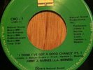 JIMMY J. BARNES (J.J. BARNES) soul 45 I Think I've Got A Good Chance Pt. 1&2