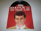 RARE DION &THE BELMONTS PICTURE SLEEVE  THE KISSING GAME & HEAVEN HELP ME   VG++