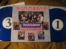 IRON MAIDEN beerdrinkers BLUE VINYL 2-LP mercyful fate judas priest saxon