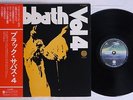 BLACK SABBATH VOL.4 VERTIGO RJ-6025 Japanese Pressing OBI Vinyl LP