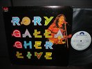 Rory Gallagher Live Japan ONLY PROMO LP INSERT WHITE LABEL