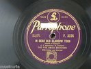 78rpm THE FIVE SMITH BROTHERS dear old glasgow toon / back to donegal