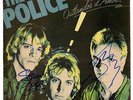 THE POLICE - OUTLANDOS D'AMOUR SIGNED BY ARTISTS - VINYL LP SLEEVE ONLY ORIGINAL