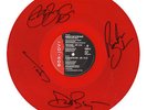 BON JOVI - IN AND OUT OF LOVE SIGNED BY BAND - VINYL LP - RECORD ONLY - ORIGINAL