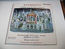 Columbia SAX 2417 Klemperer Conducts Weber Gluck Philharmonia LP Stereo 1961
