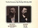 sxl 6321 uk wb.gr. made in england brahms violin sonatas katchen-suk ex+/nm