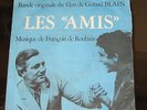 FRANCOIS DE ROUBAIX - LES AMIS - French OST funk RARE 45 + Picture Sleeve - HEAR