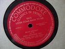 BILLIE HOLIDAY I'll Be Seeing You/I'll Get By COMMODORE 553