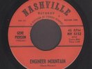 Tennessee Country Bop 45   Gene Pierson   Engineer Mountain   JOHNNY CASH SOUND