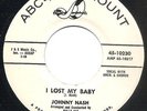 Johnny Nash - I Lost My Baby - ABC-Paramount M- Northern Soul