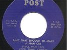 Edwin Johnson - Ain’t That Enough To Make A Man Cry - Post - NOLA Northern Soul