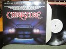 JOHN CARPENTER CHRISTINE OST soundtrack LP '83 viscounts little richard PROMO OG
