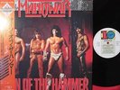 MANOWAR SIGN OF THE HAMMER JAPAN 1st ISSUE LP OBI MINT
