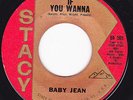 Northern Soul R&B Rocker Mod 45 - BABY JEAN - If You Wanna / Oh Johnny