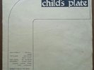 Child's Plate  US PRIVATE LONER FOLK PSYCH 78/100 MADE W/POSTER