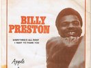 Billy Preston - Everything´s all right/I want to thank you Apple 19 Sw