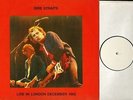 DIRE STRAITS live in london december 1982 VB 002 only 400 white label LP EX/EX