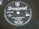 Buddy Holly Near M UK 78 rpm BRUNSWICK 05800 rock around with ollie vee/M shift