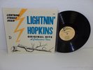 LIGHTNIN HOPKINS Strikes Again DART LP 8000 ORIGINAL Deep Groove 1960 mono DG