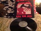 Metallica Kill 'em all lp 1983 megaforce records rare