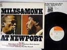 MILES DAVIS SEXTET MILES AND MONK AT NEWPORT CBS/SONY 15AP 541 JAPAN Vinyl LP