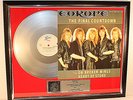 Europe, The Final Countdown, mit Cover, Platin Record, Schallplatte, Award, gold