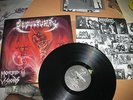 SEPULTURA -morbid visions  RARE 1ST ISSUE BRAZIL PRESS LP