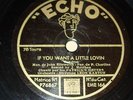 PATRICKS SISTERS & LEON KARTUN - If you want a little lovin - 78 tours Echo Jazz