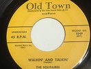 The Solitaires DOO WOP 45  Walkin And Talkin / No More Sorrows Mint BB139 Hear