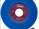 BEATLES  While My Guitar Gently Weeps & Blackbird BLUE VINYL 45 record NEW RARE