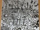 PSYCH LP CREAM CLAPTON wheels of fire UK POLYDOR 582 031/2 1st PRESS MONO ex/ex