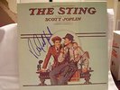 Handsigned The Sting Album Cover Signed by Newmand & Redford with LP