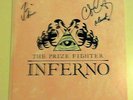 prize fighter inferno half measures vinyl autographed coheed and cambria claudio