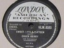 CHUCK BERRY-SWEET LITTLE SIXTEEN-REELIN' AND ROCKIN'-78 rpm RECORD-LONDON 8585