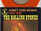 ROLLING STONES * Honky Tonk Women * Orange Vinyl * 1972 Belgian RE 45