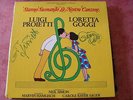 GOGGI LORETTA LUIGI PROIETTI STANNO SUONANDO LA NOSTRA CANZONE CON AUTOGRAFI