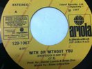 U2-THE JOSHUA TREE-ECUADOR SINGLE 1987 MINT, PROMOTIONAL