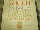 3 LP Joseph Szigeti - JS Bach 6 Violin Sonatas & Partitas VANGUARD BG 627/629 EX