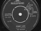 BEATLES Strawberry Fields Forever Penny Lane UK 45 Orig 1969 Press No Sold in UK
